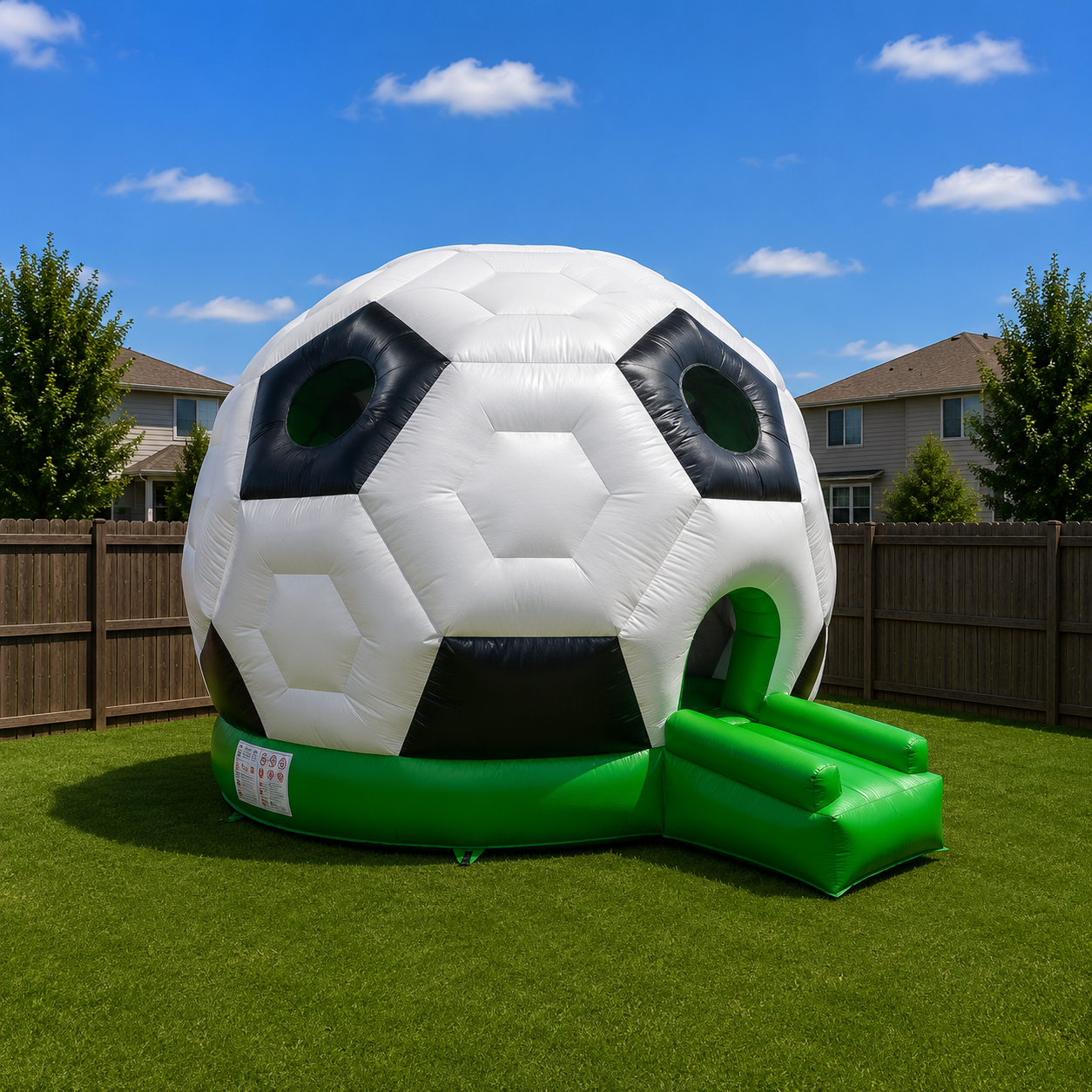 Soccer Ball Bounce House