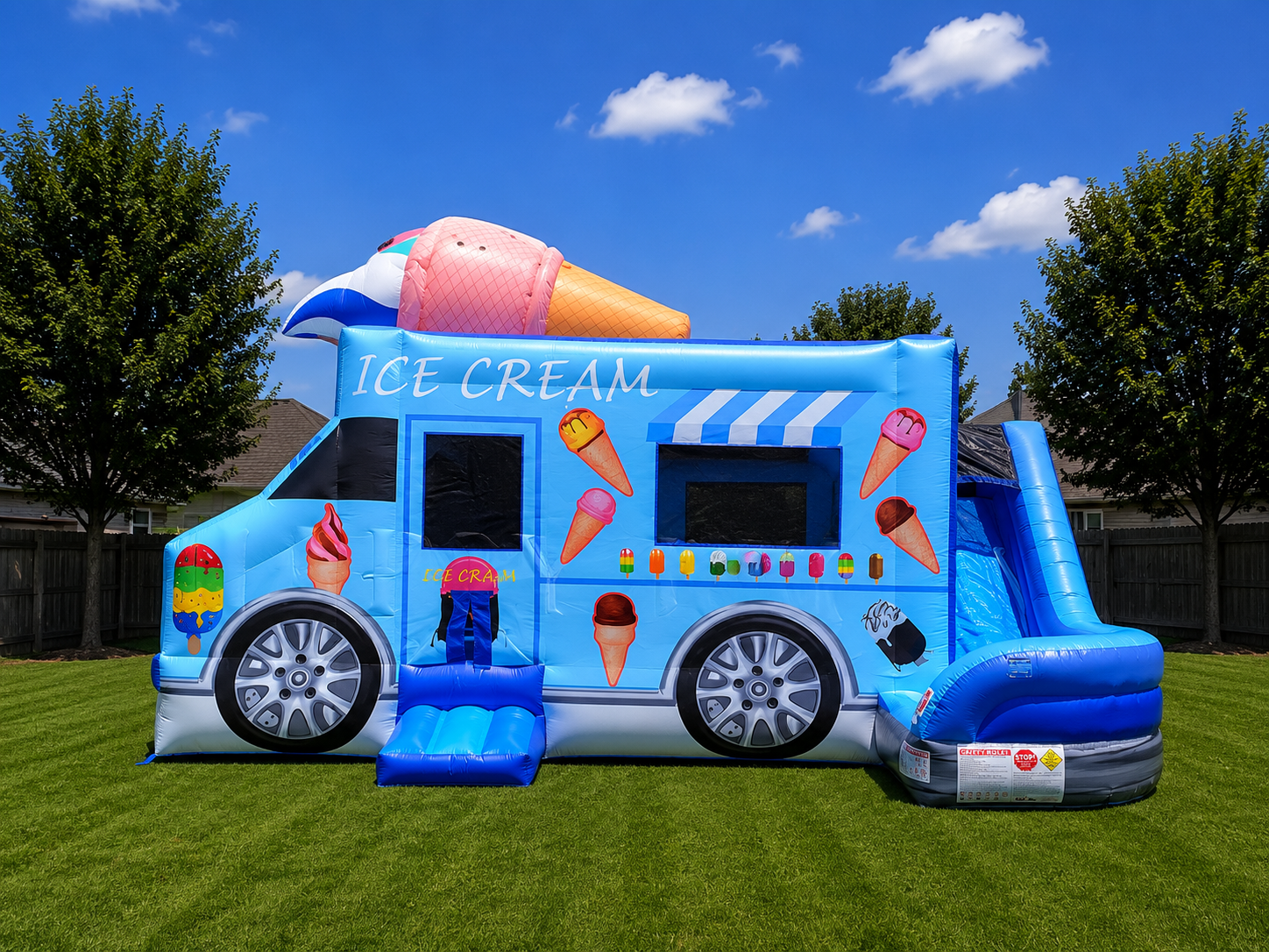 Ice Cream Truck Bounce House