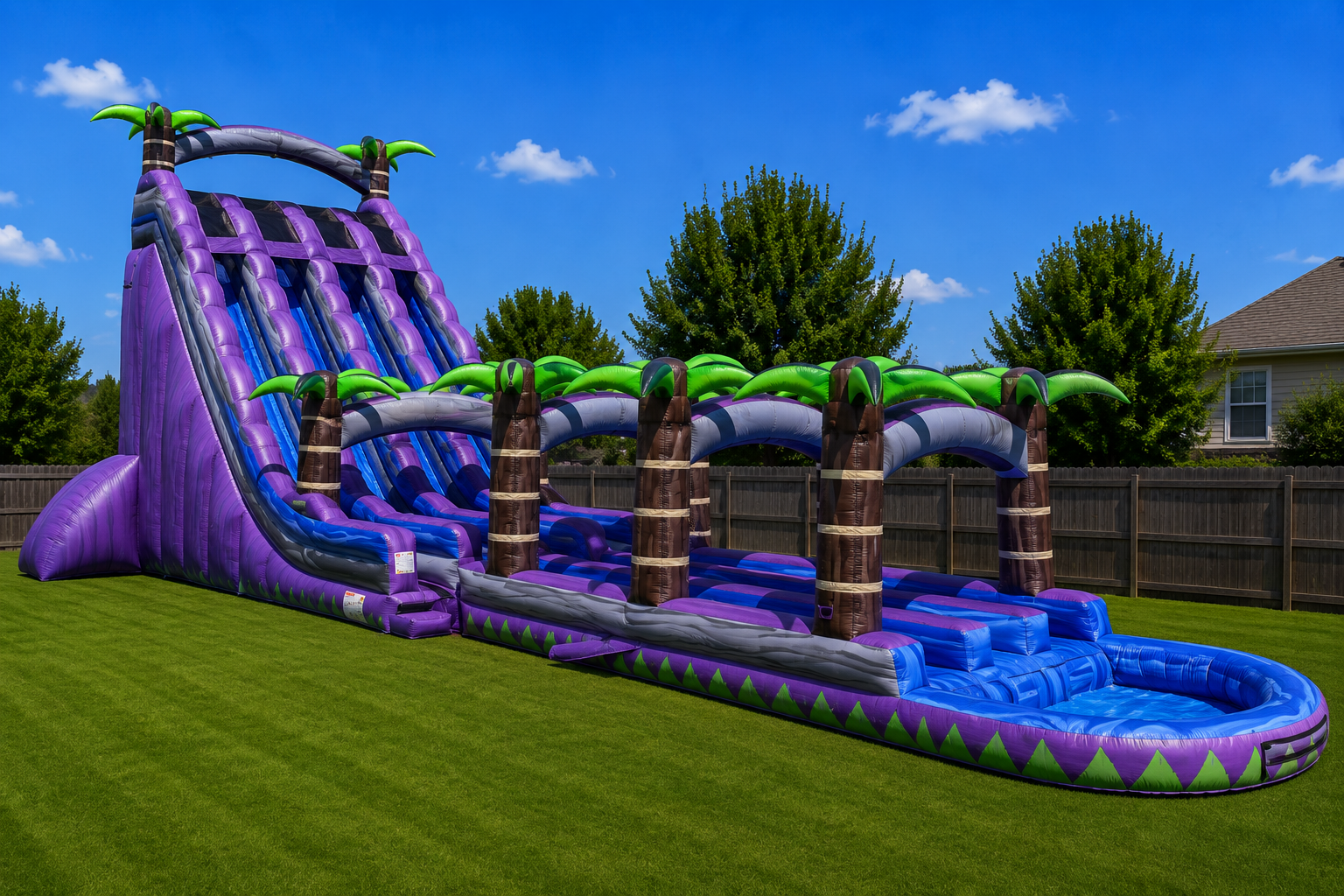 24ft Purple Crush Run Slip & Slide