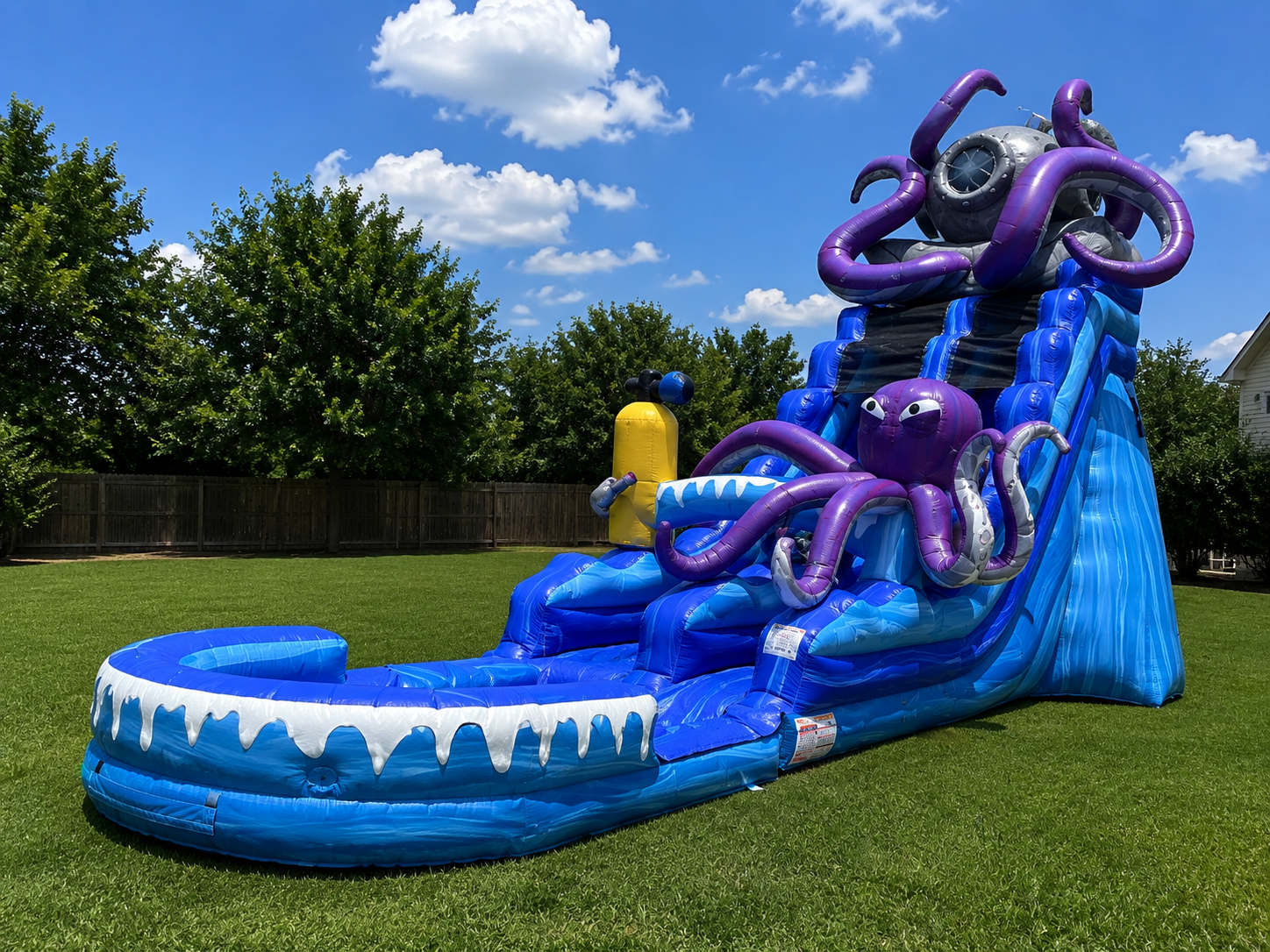 20ft Octopus Abyss Water Slide