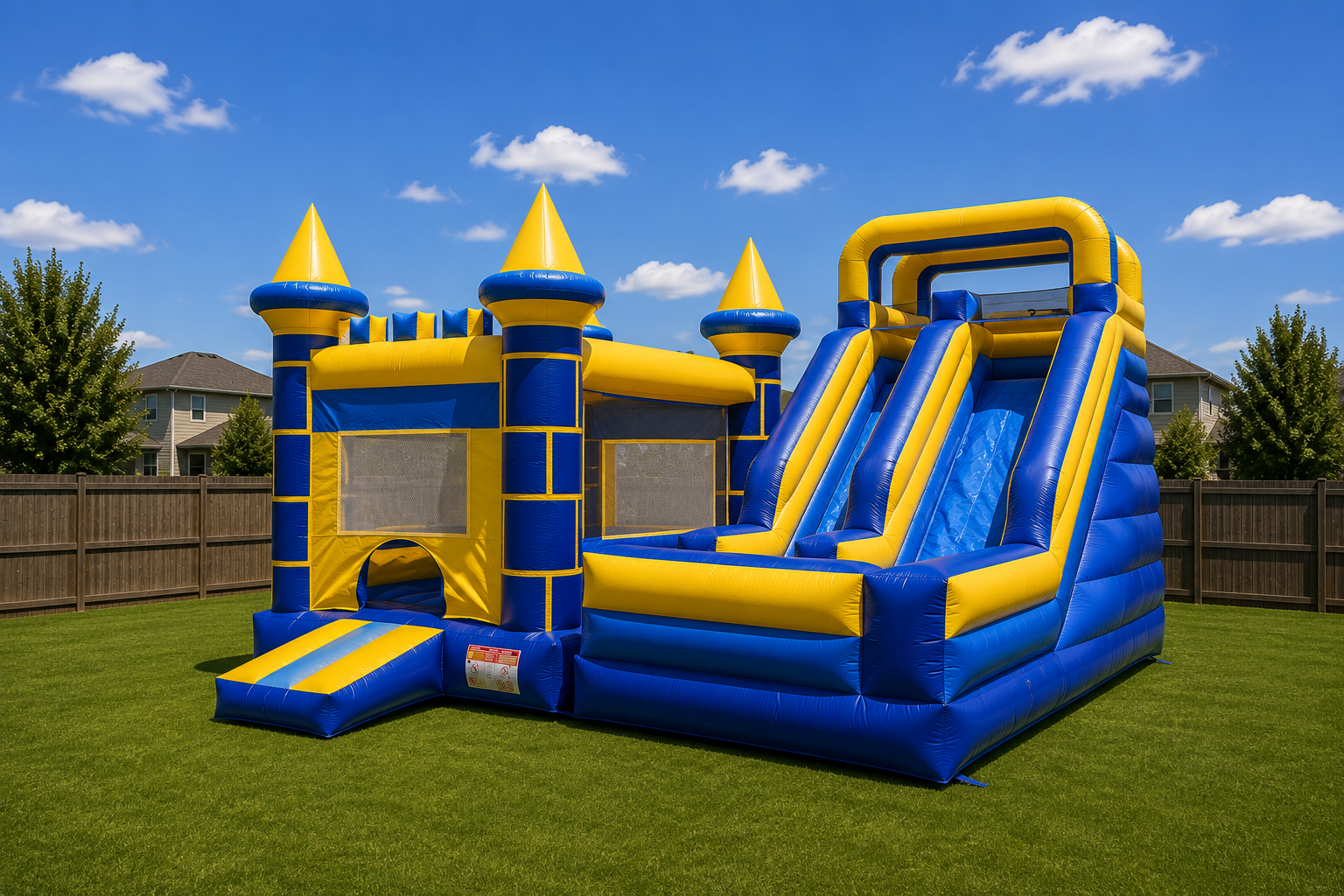 Royal Castle Combo Bounce House