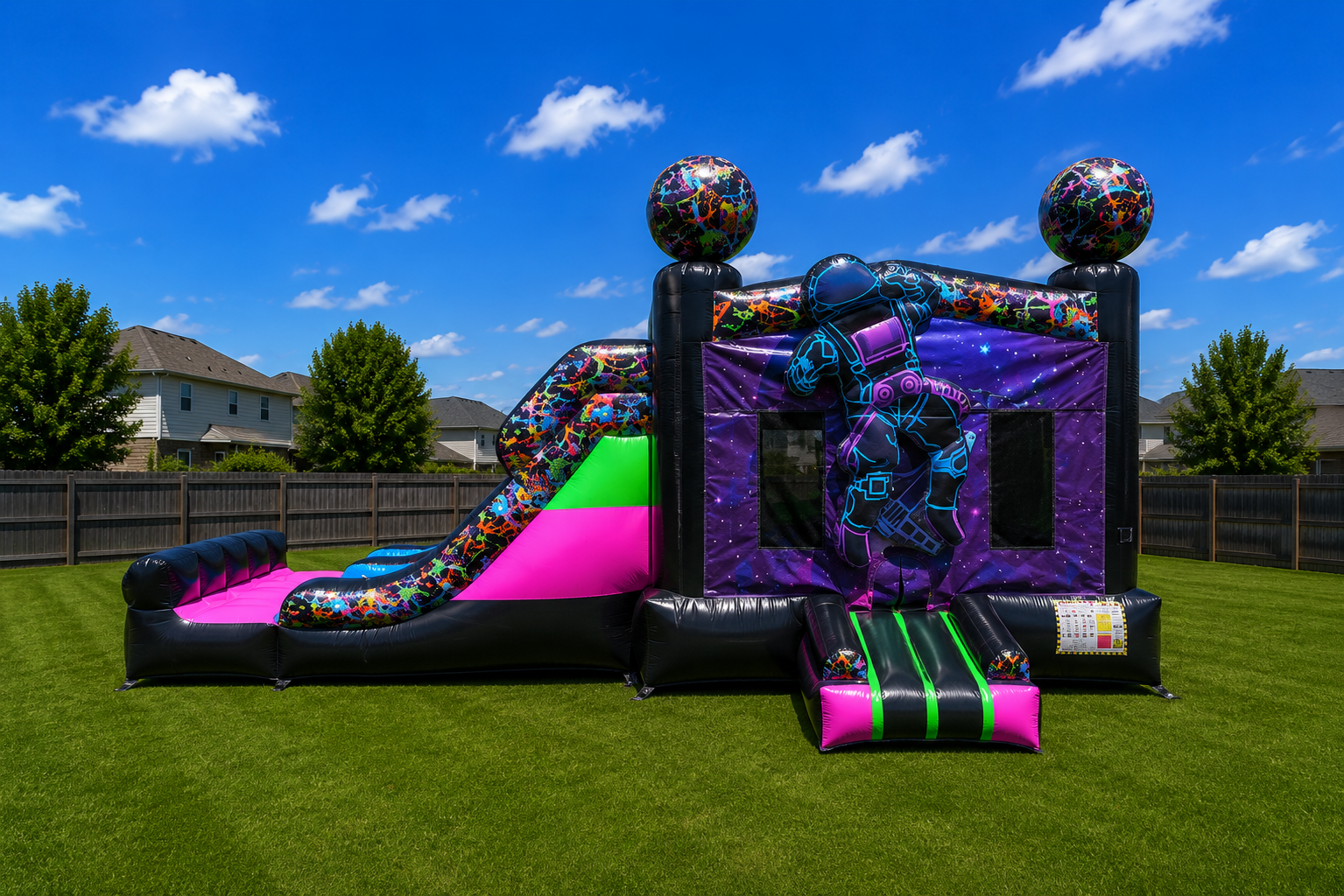 Space Astronaut Combo Bounce House