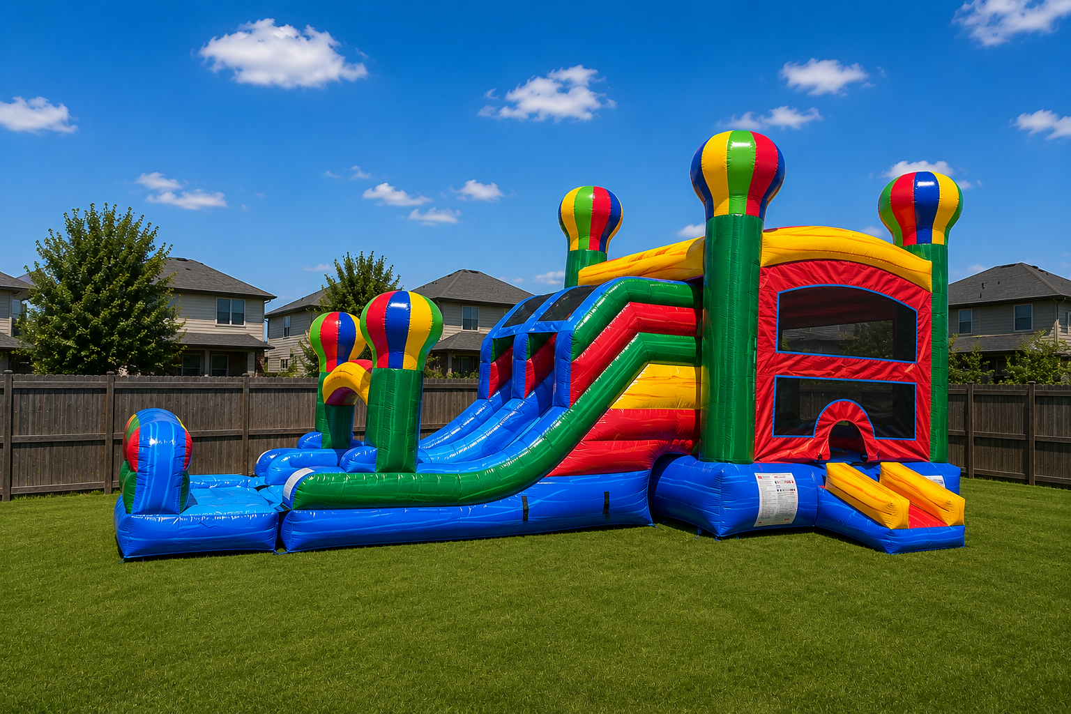 Balloon Fiesta Combo Bounce House