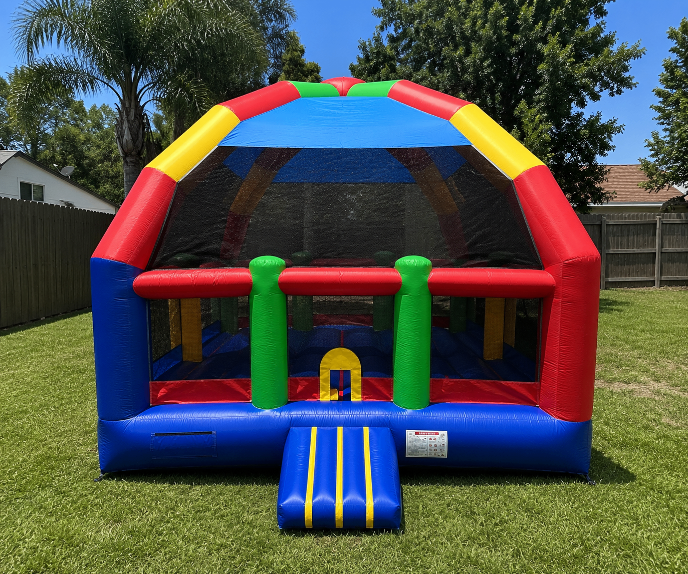 Rainbow Dome Bounce House